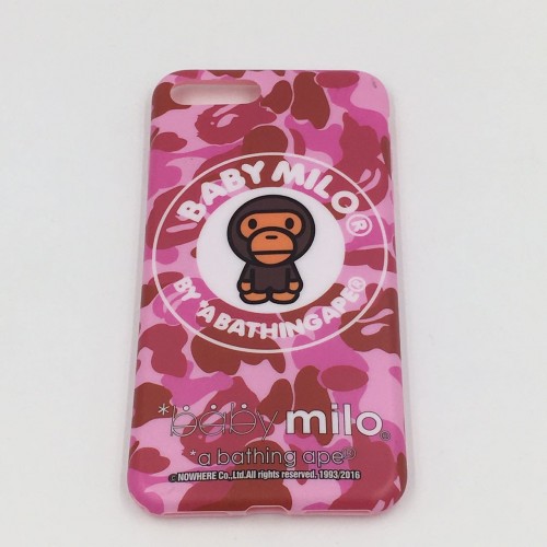 a bathing ape Baby Milo PINK CAMO iPhone cover [ PREMIUM MATERIALS] 